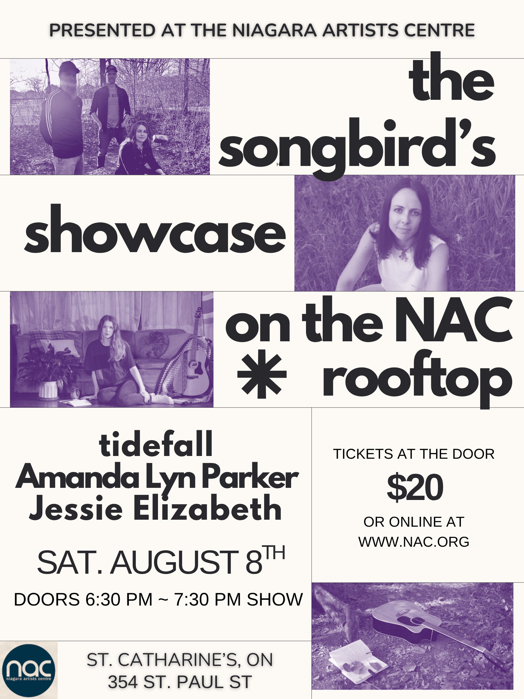 tidefall, Amanda Lyn Parker, Jessie Elizabeth on the TCO Rooftop