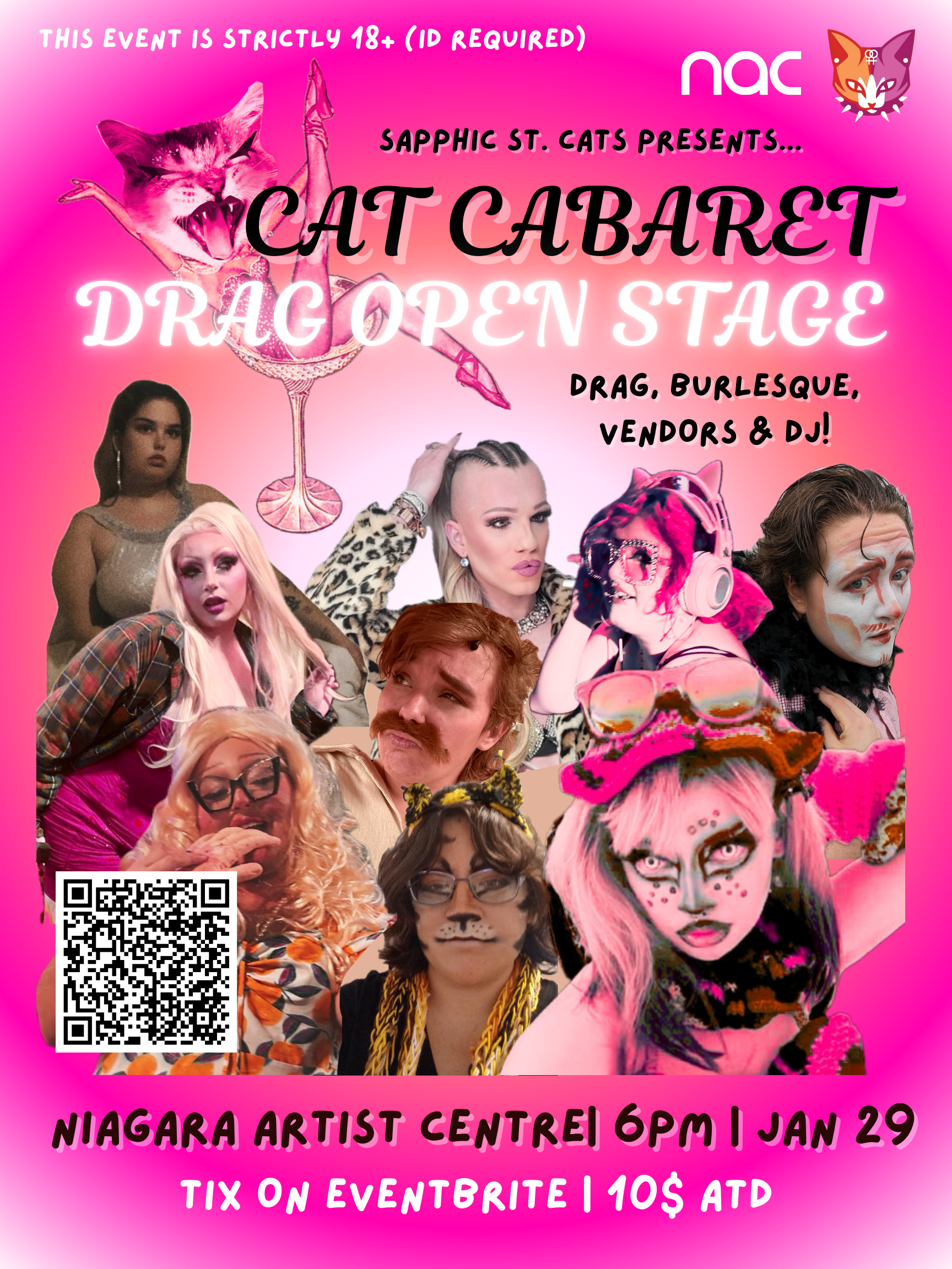 Cat Cabaret presented by Sapphic Saint Cats
