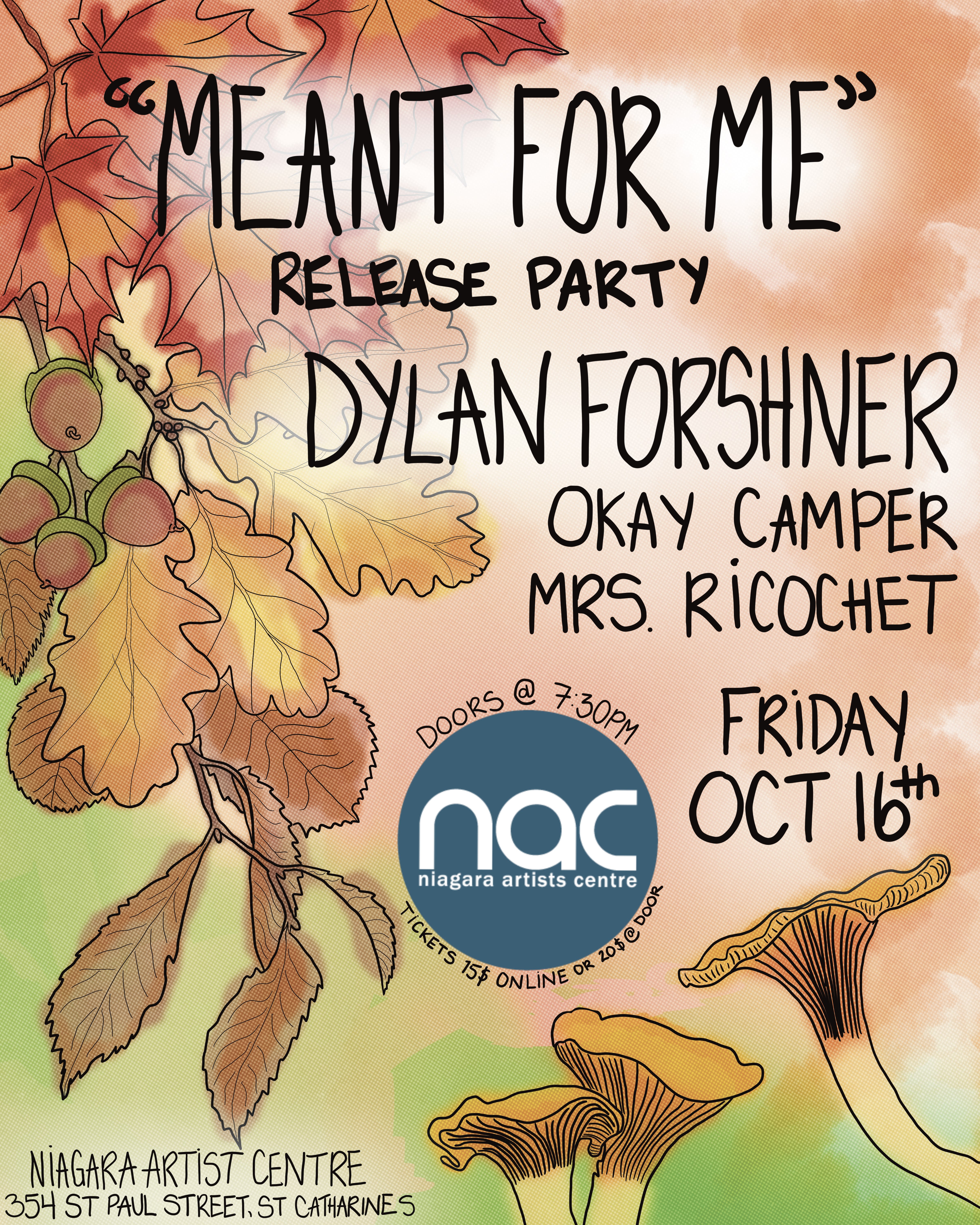 Dylan Forshner Single Release with Okay Camper & Mrs. Ricochet