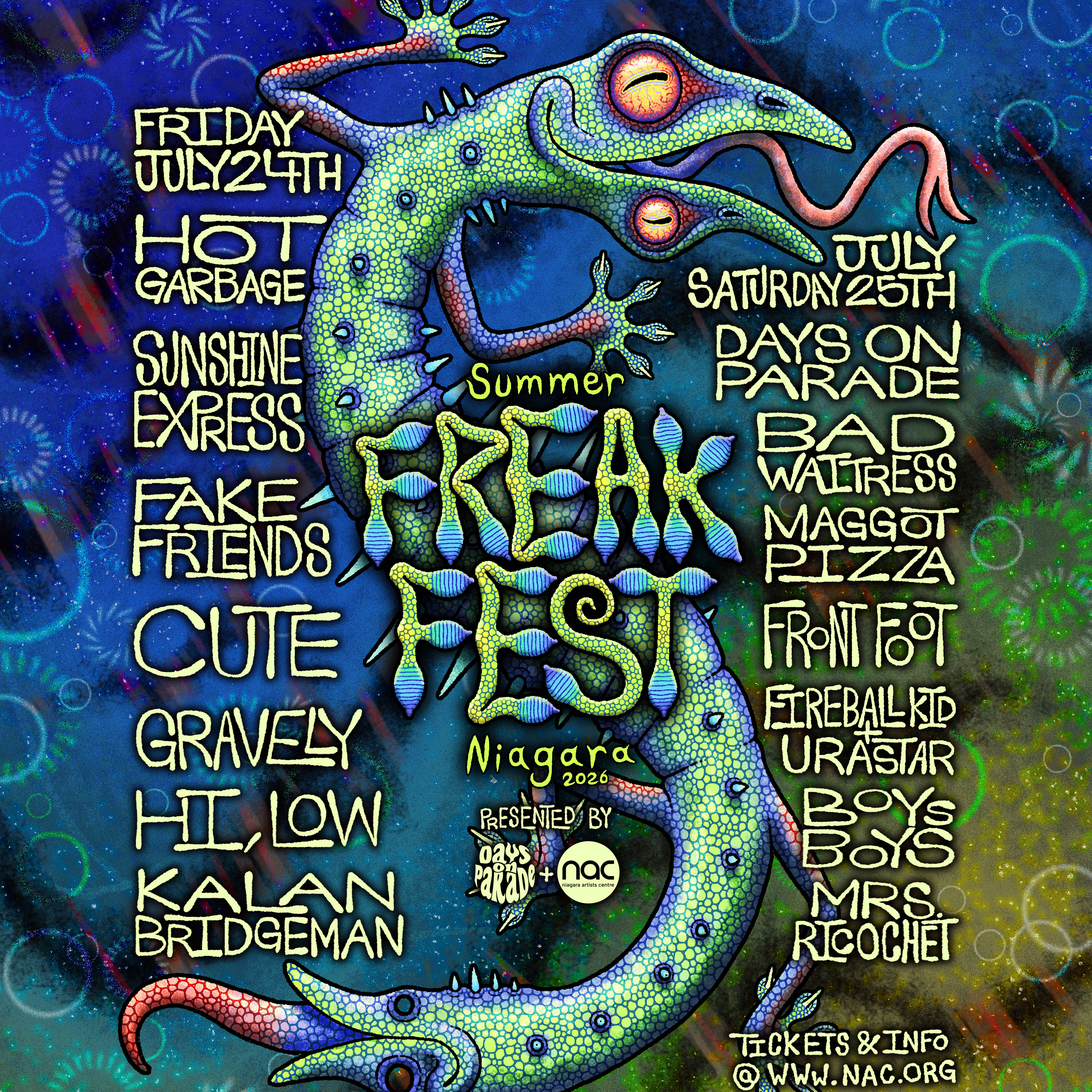 SUMMER FREAKFEST NIAGARA