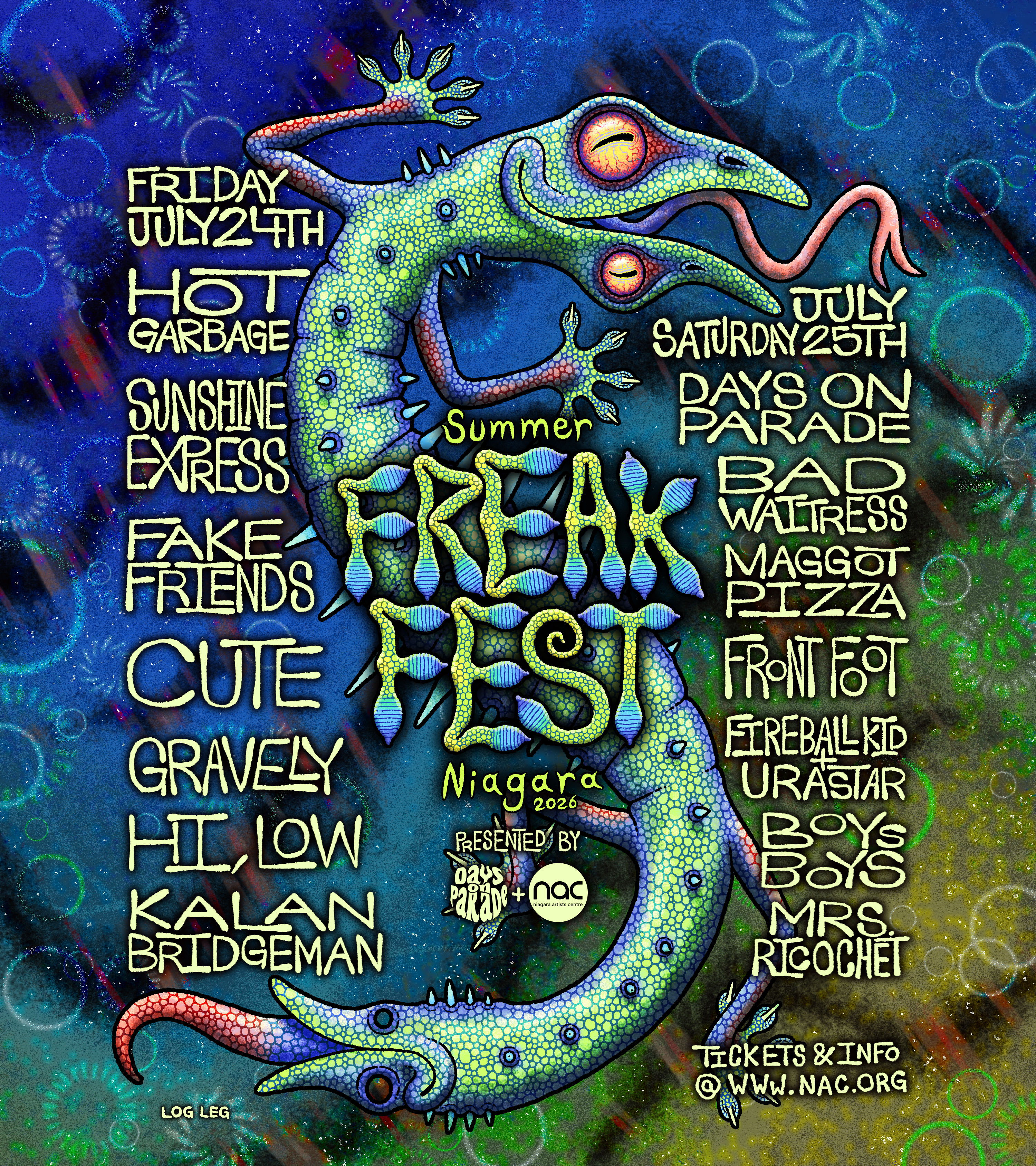 SUMMER FREAKFEST NIAGARA