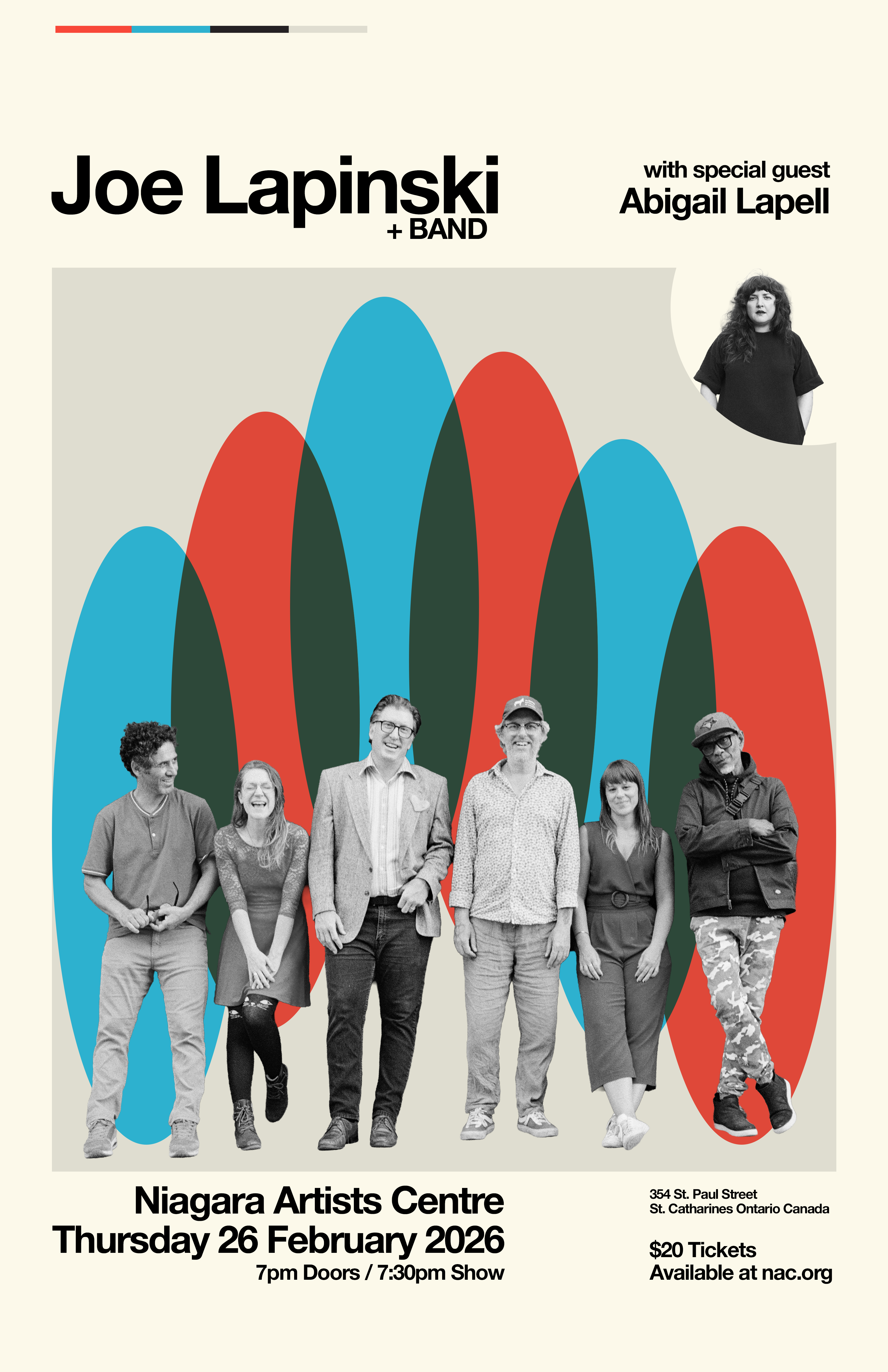 Joe Lapinski + Band w/ special guest Abigail Lapell