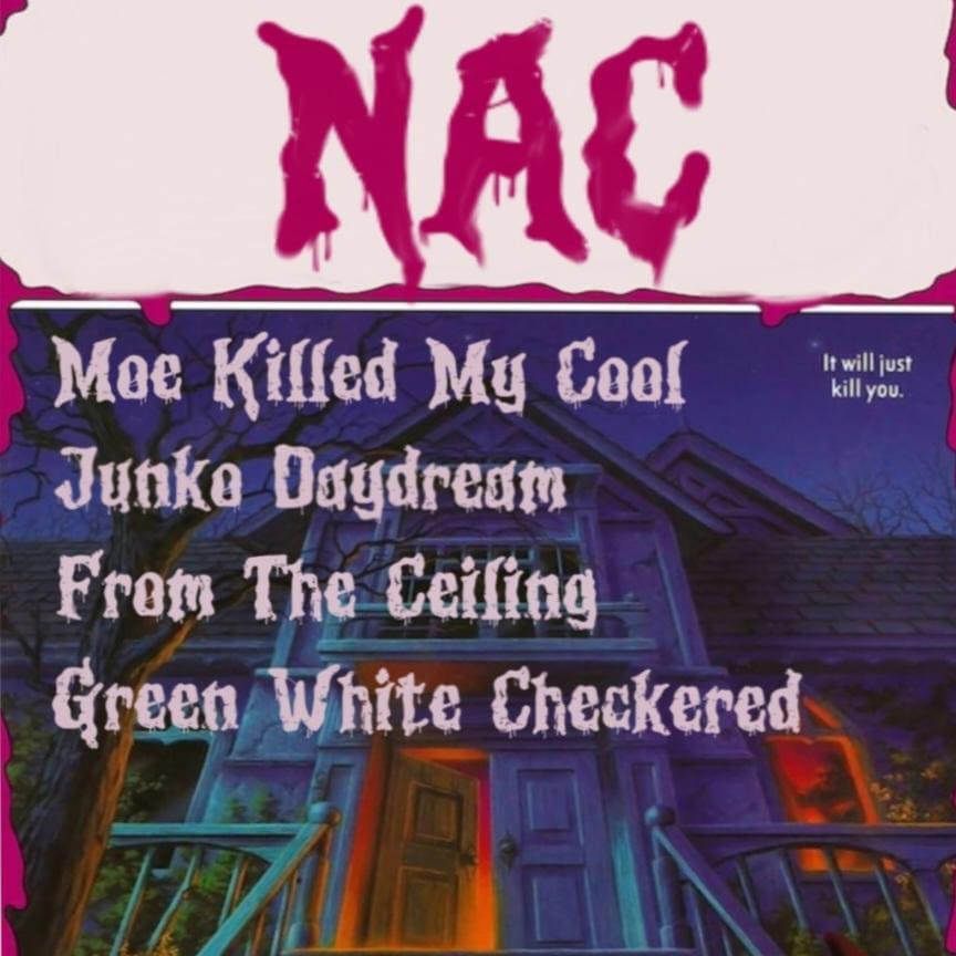 Moe Killed My Cool, Junko Daydream, From the Ceiling, Green White Checkered