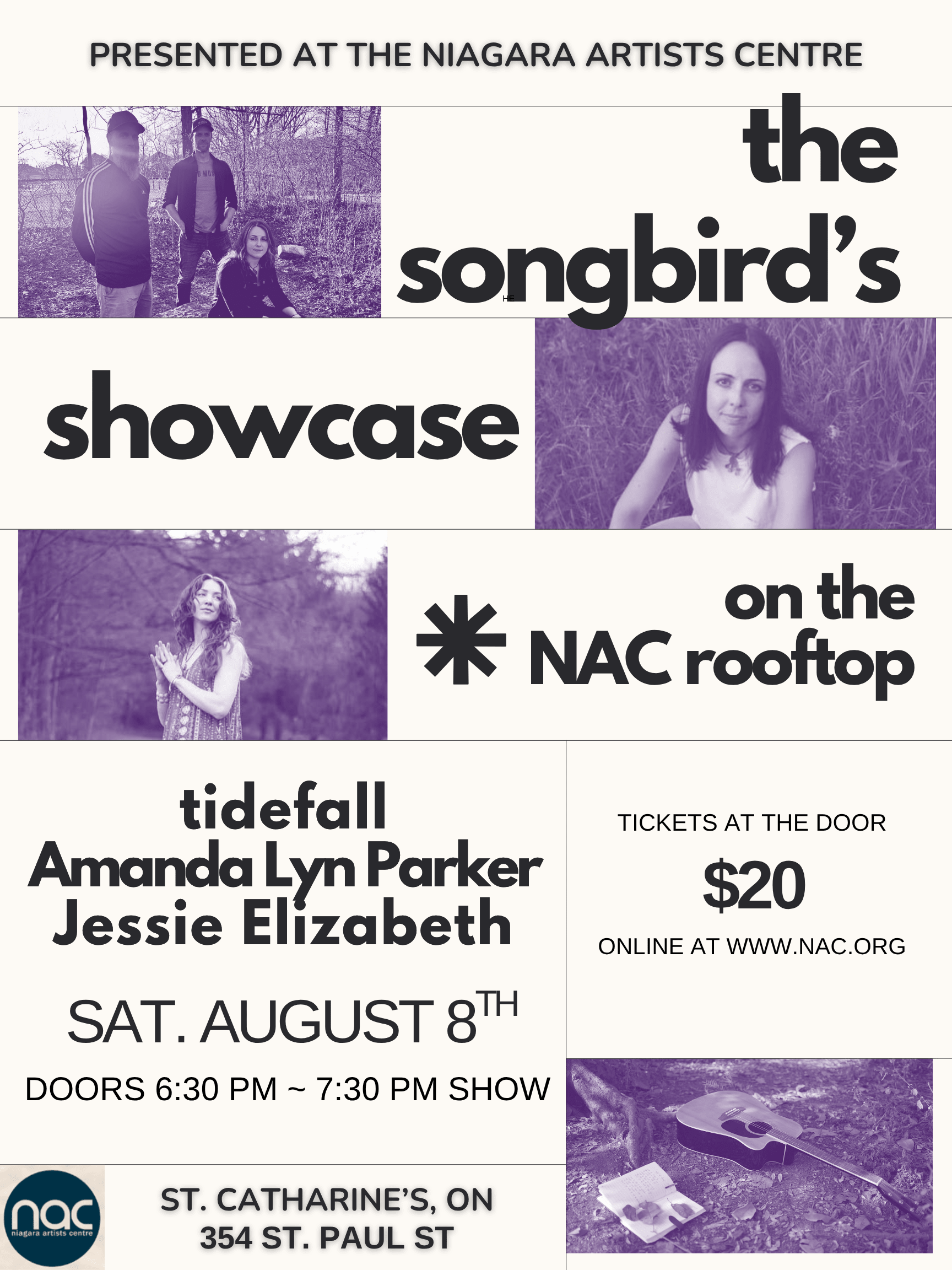 tidefall, Amanda Lyn Parker, Jessie Elizabeth on the TCO Rooftop