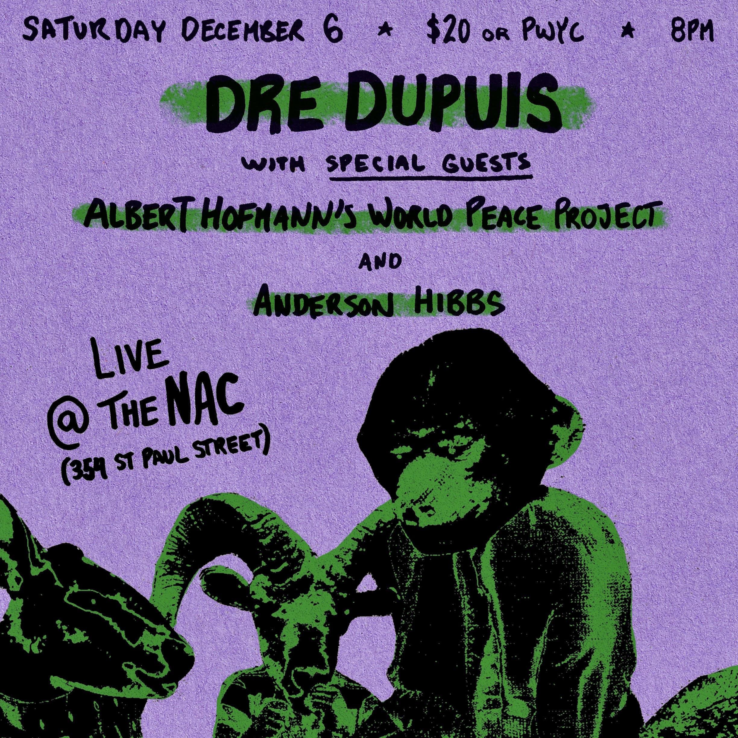 Dre Dupuis Album Release with Special Guests