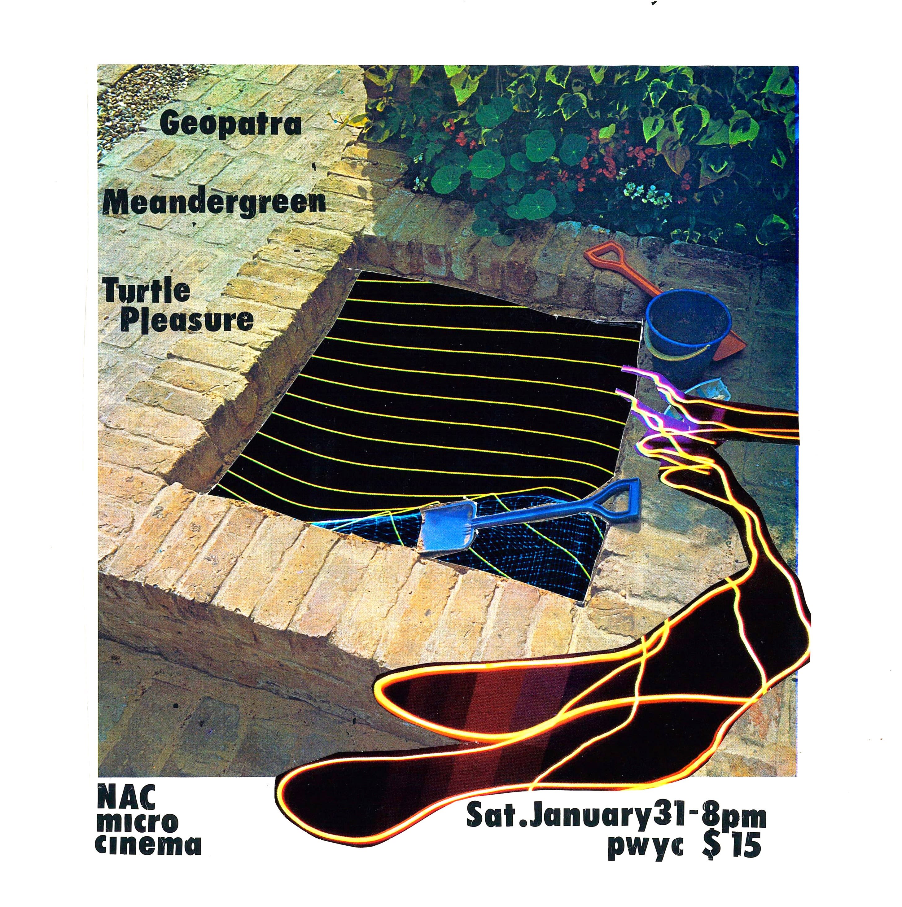 Geopatra, Meandergreen and Turtle Pleasure 