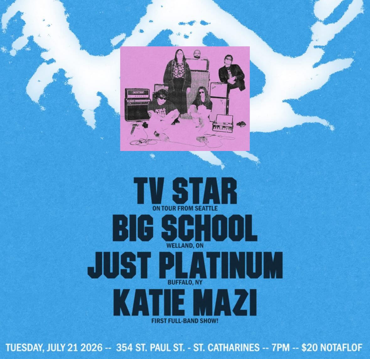 TV Star, Big School, Just Platinum and Katie Mazi