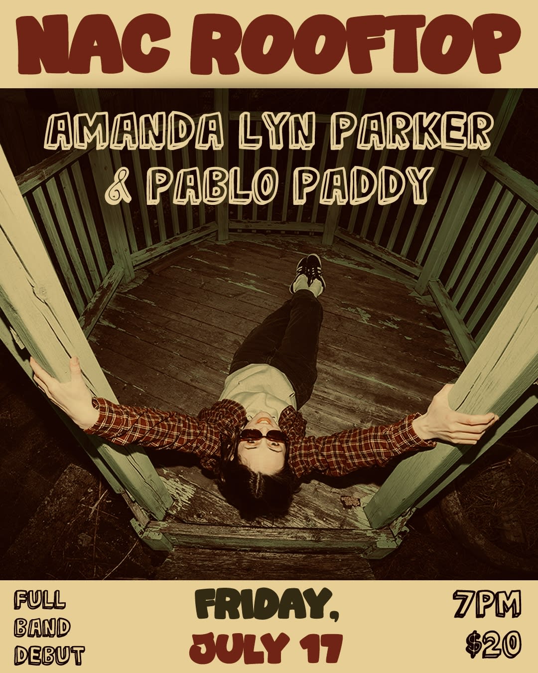 Amanda Lyn Parker and Pablo Paddy on the TCO Rooftop