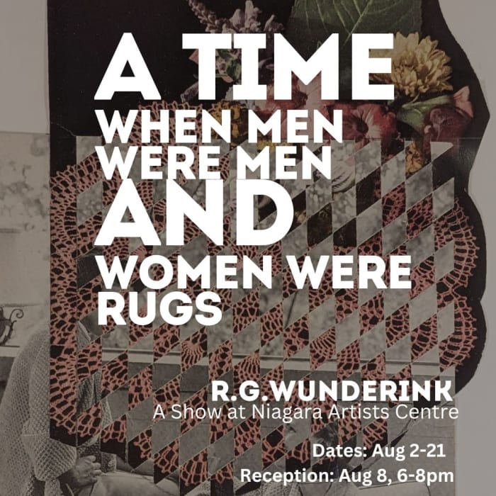 A Time when Men were Men, and Women were Rugs