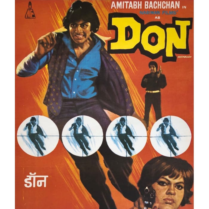 Vintage Amitabh Bachchan Film Posters